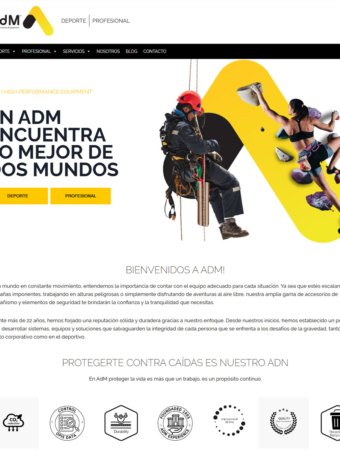 Página Web ADM